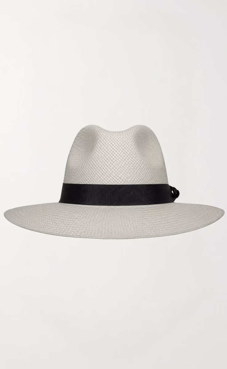 HANDCRAFTED HAVANA PANAMA HAT WHITE
