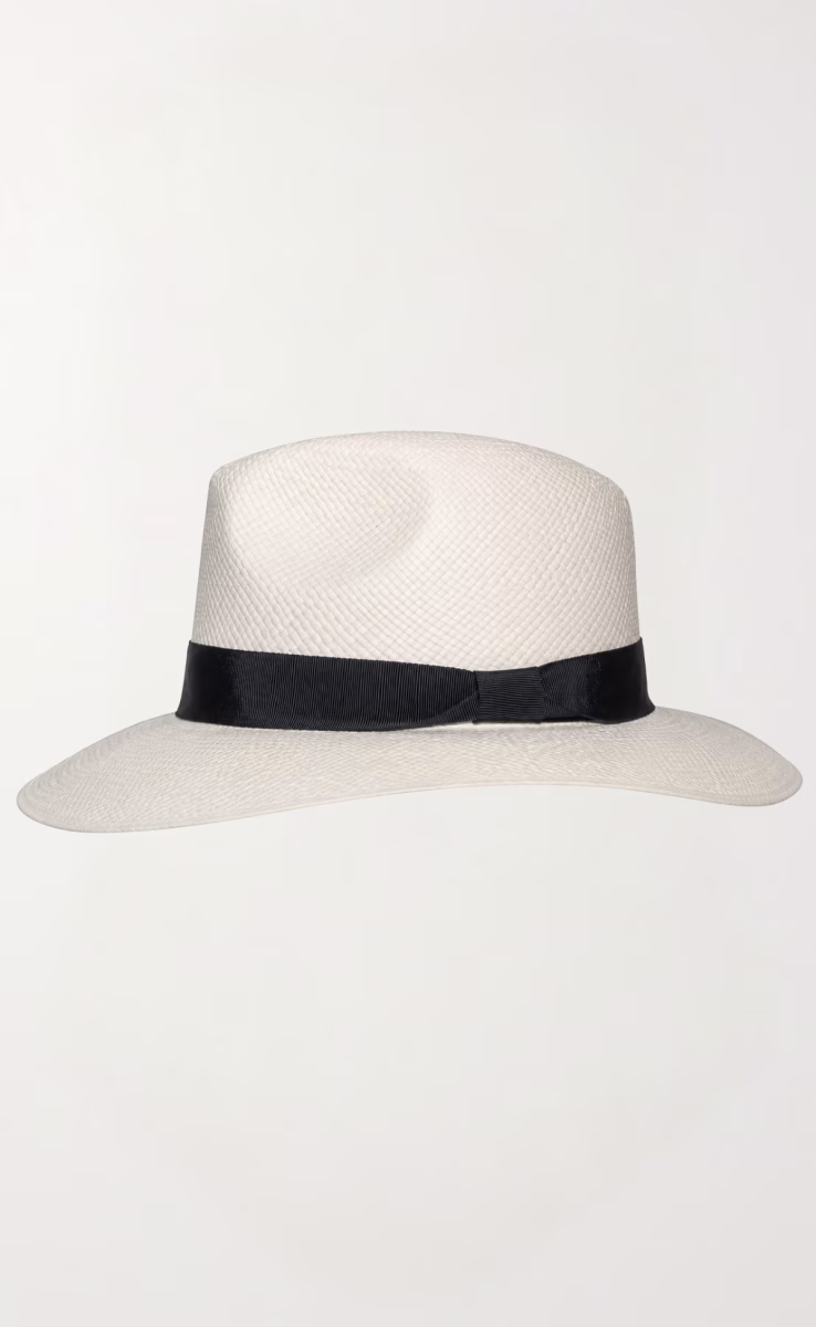 HANDCRAFTED HAVANA PANAMA HAT WHITE