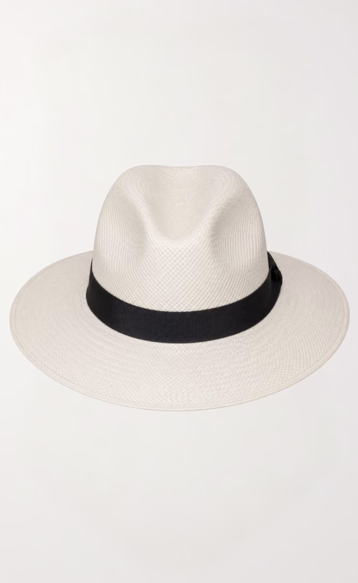HANDCRAFTED HAVANA PANAMA HAT WHITE