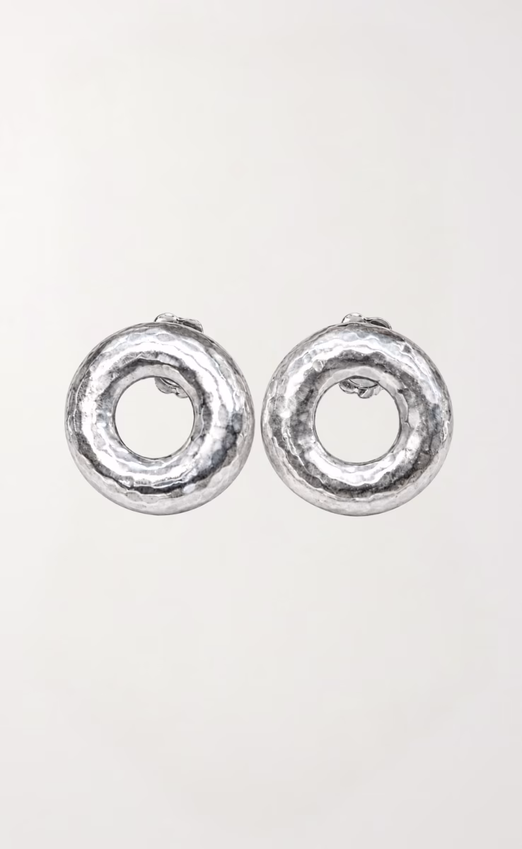 SILVER EARRINGS K.AND