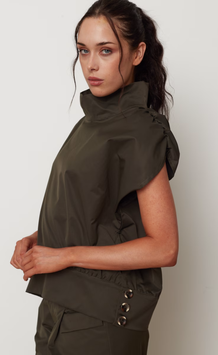 LINEAR SHIRT KHAKI