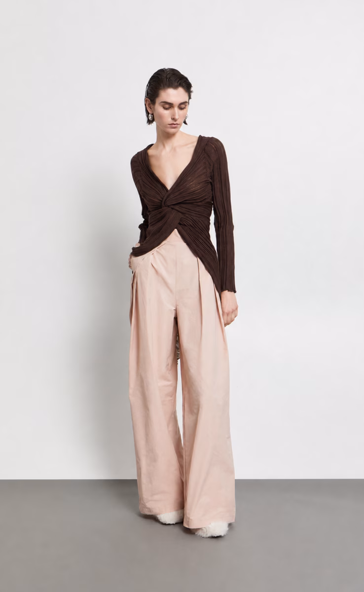 CARDIGAN 2550 ARCHETYPES BITTER BROWN