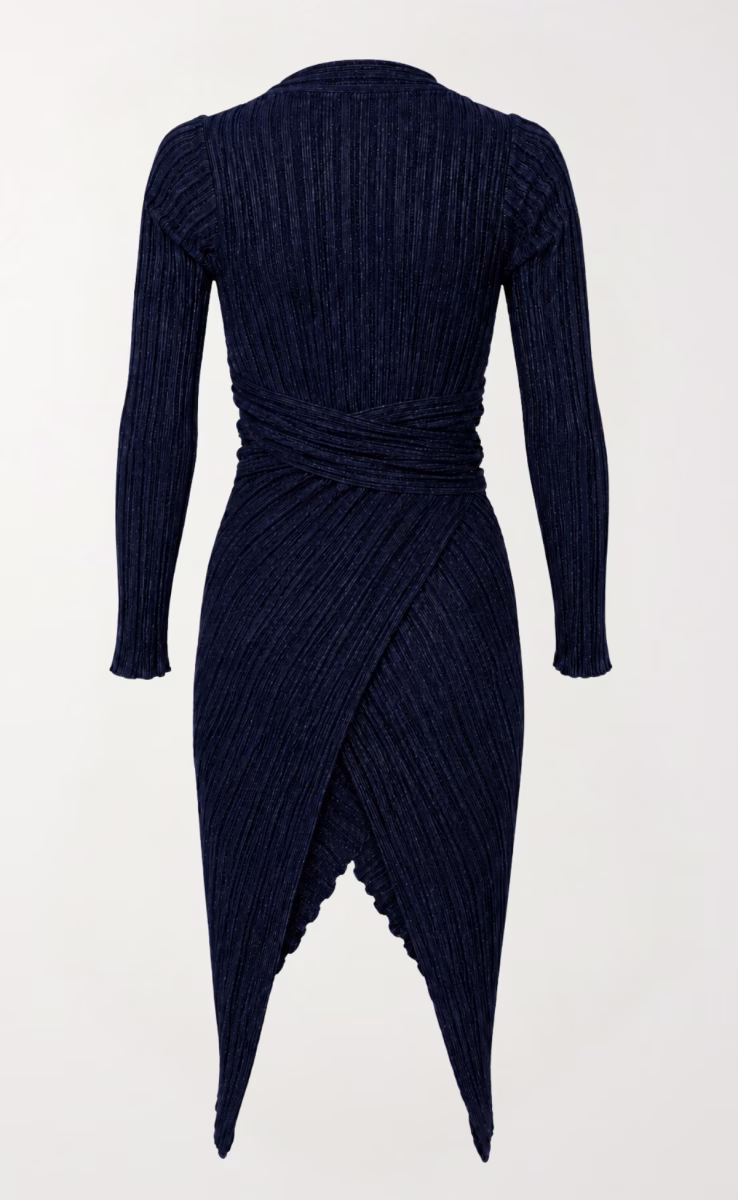 CARDIGAN 2550  FW26/27 LUREX DIANALUX NUIT BLUE