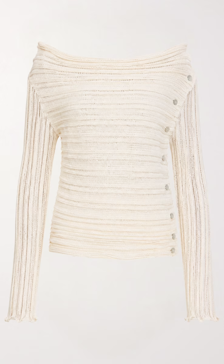 CARDIGAN 5001 FW26/27 ECRU