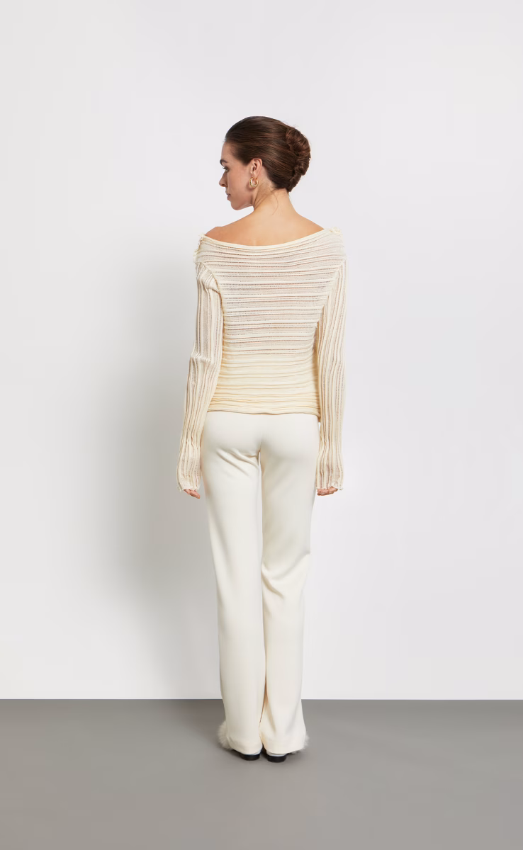 CARDIGAN 5001 FW26/27 ECRU