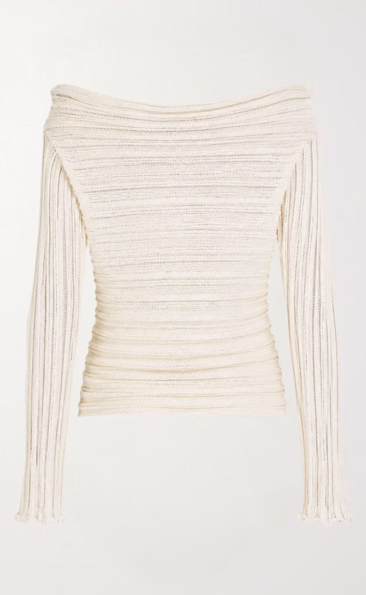 CARDIGAN 5001 FW26/27 ECRU