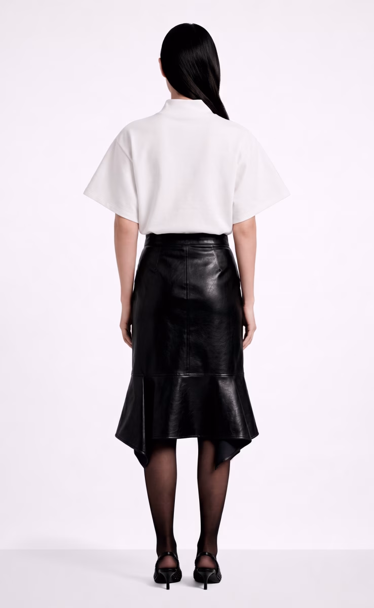 SABINE LEATHER SKIRT