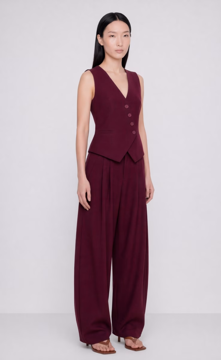 VALE BORDEAUX VEST