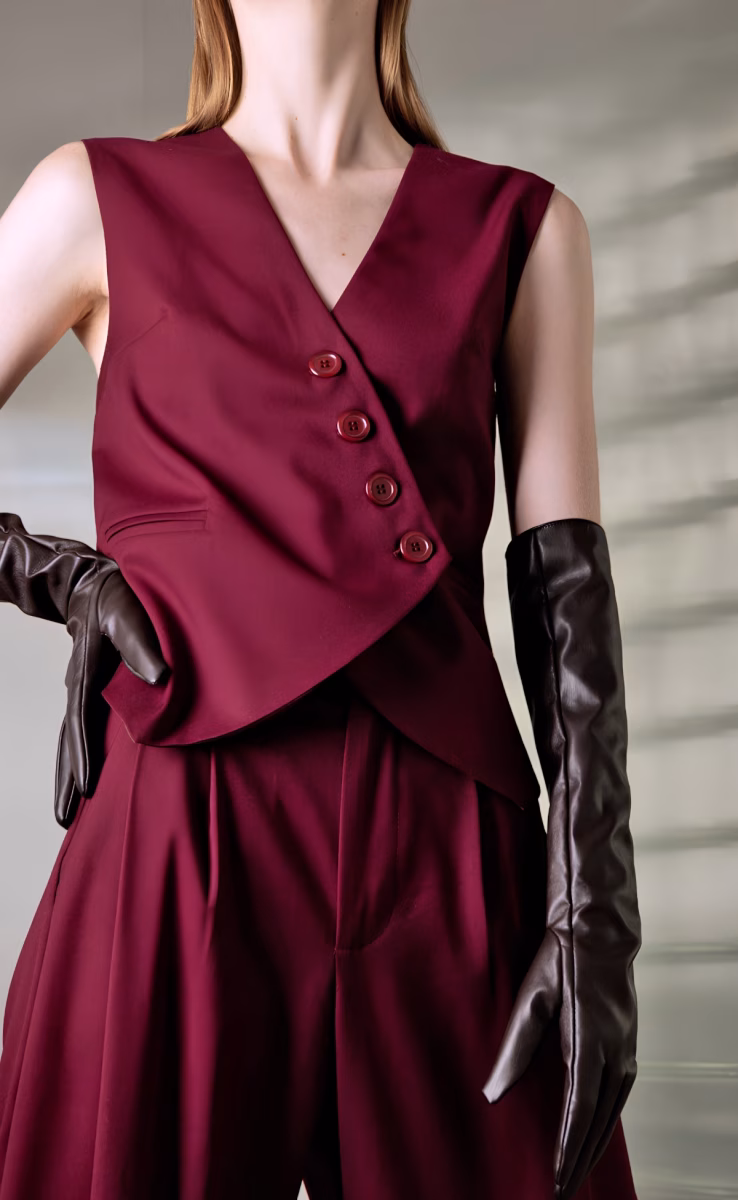 VALE BORDEAUX VEST
