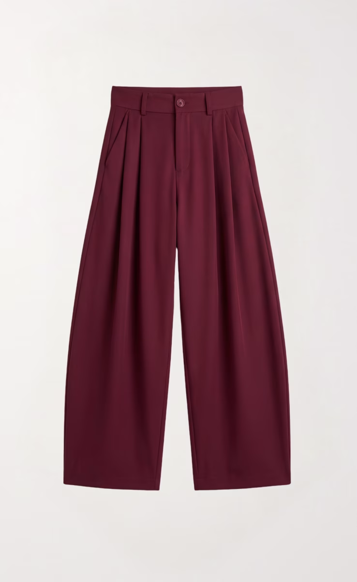 MOSS BORDEAUX PANTS