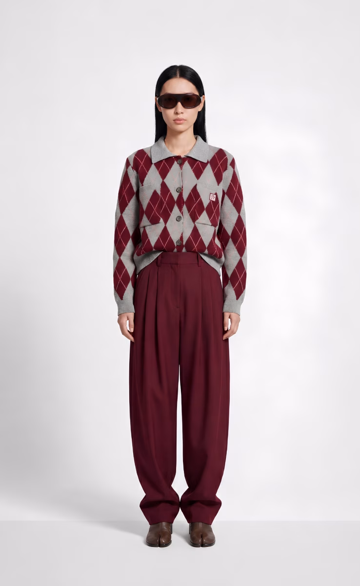 MOSS BORDEAUX PANTS