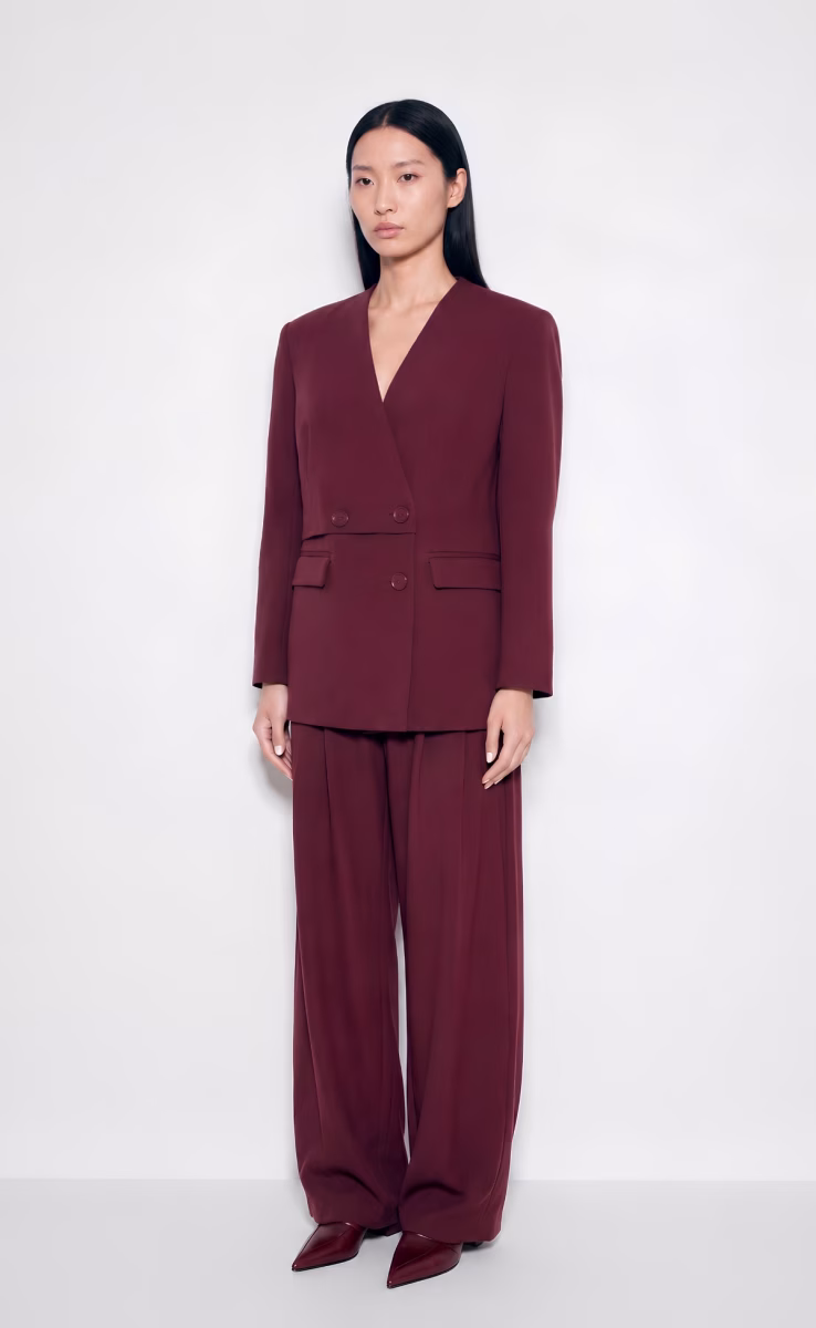 POEM BORDEAUX BLAZER