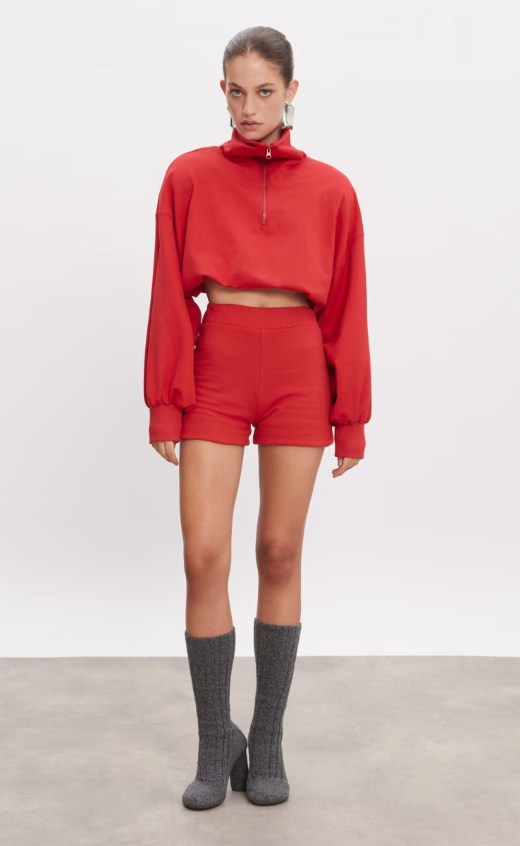 ZEN BLOUSE RED