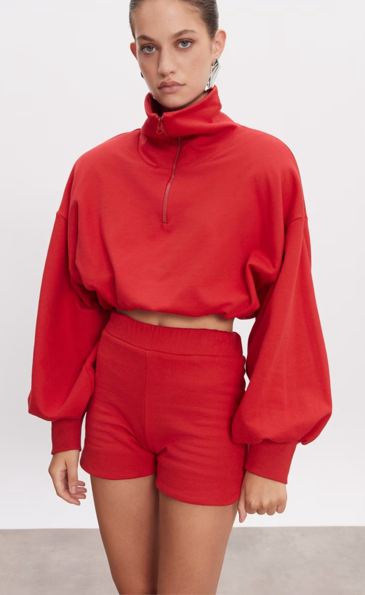 ZEN BLOUSE RED