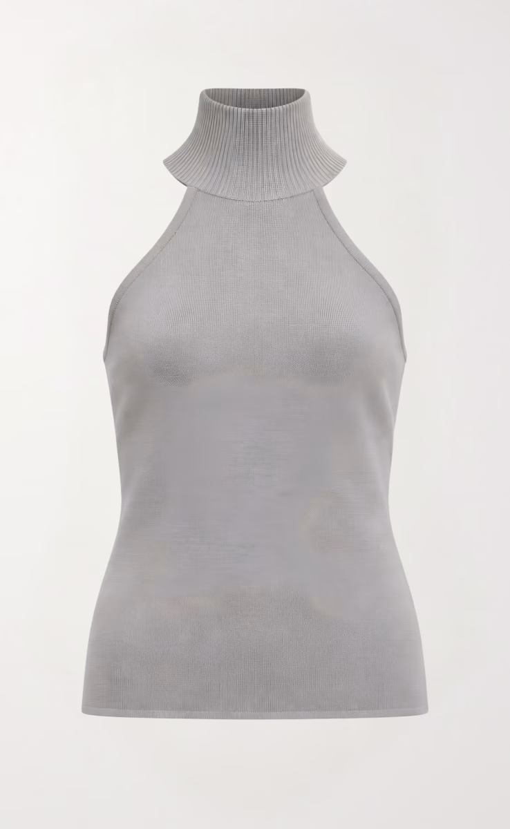 HEAVEN KNITTED TOP GREY