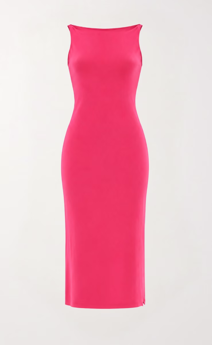 MIDI DRESS AZALEA PINK