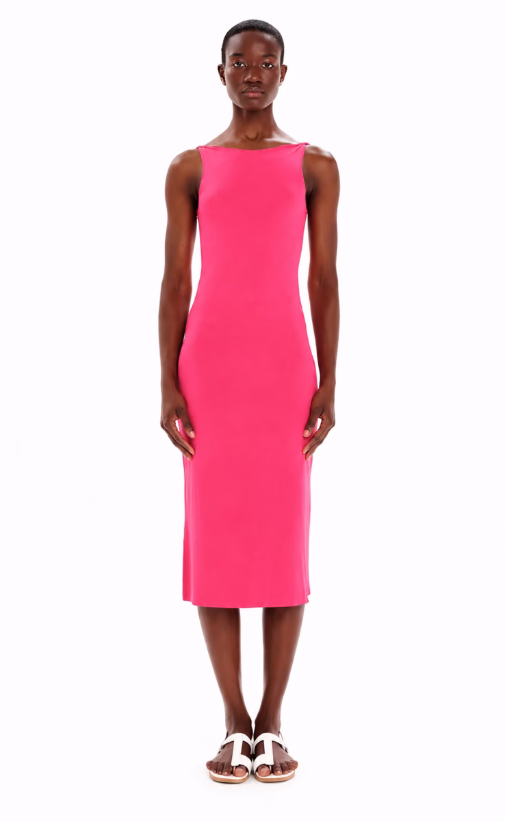 MIDI DRESS AZALEA PINK