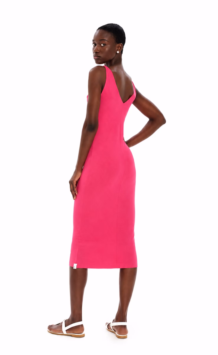 MIDI DRESS AZALEA PINK