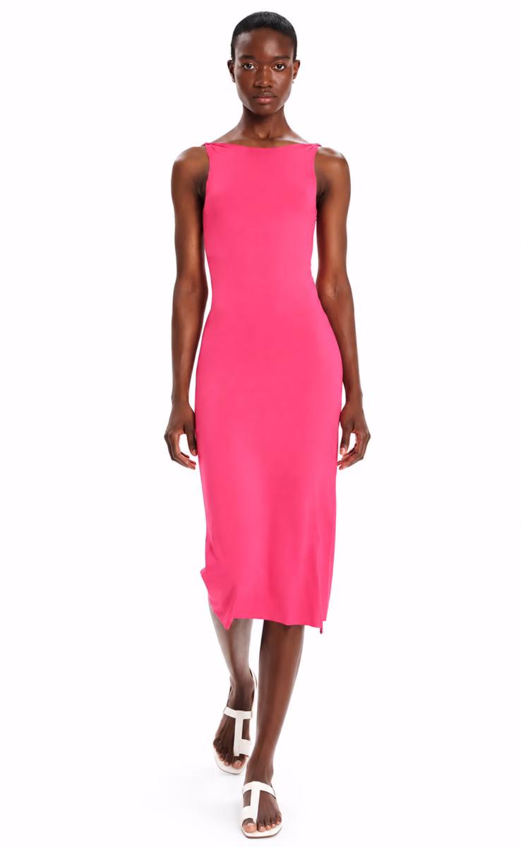 MIDI DRESS AZALEA PINK