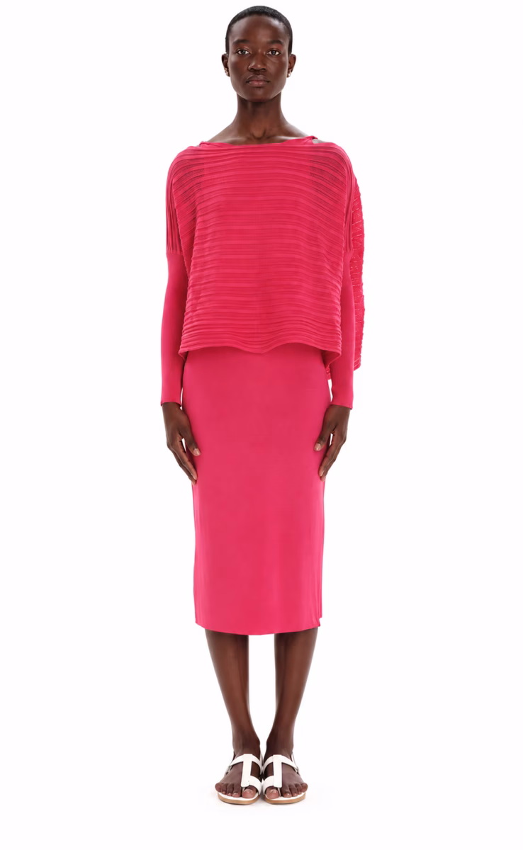 MIDI DRESS AZALEA PINK