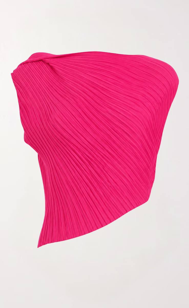DRAPED TOP AZALEA PINK