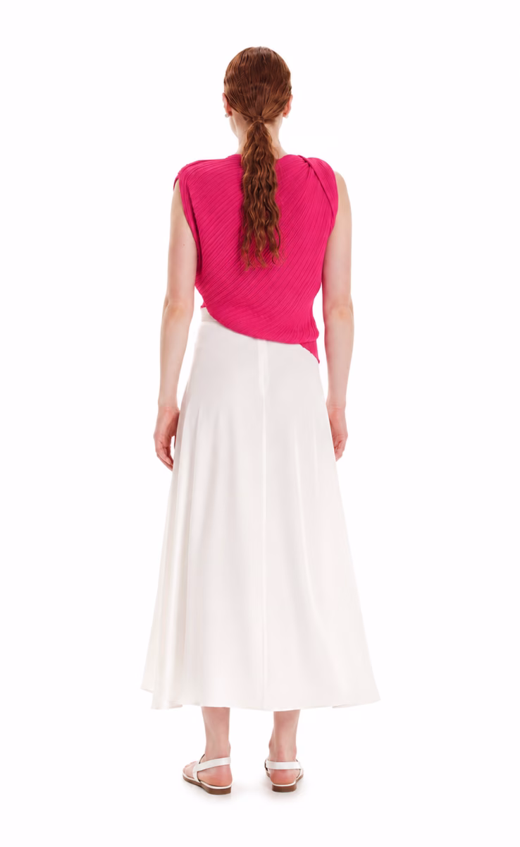 DRAPED TOP AZALEA PINK