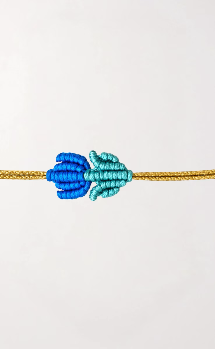 BRACELET BLUE TULIP