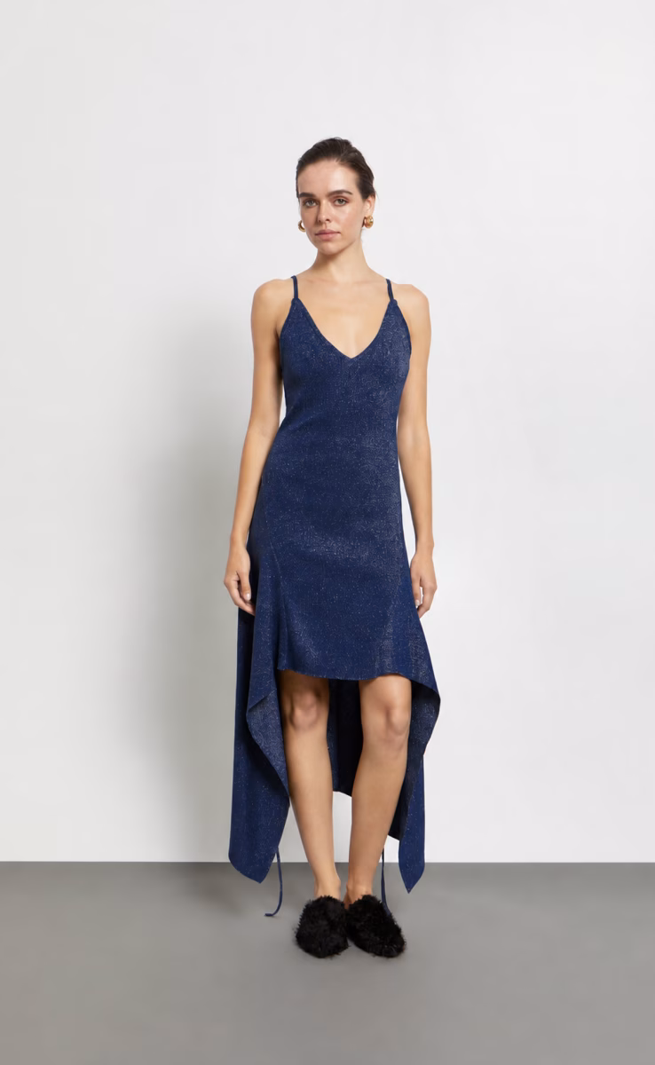 LUREX ΜΙΝΙ ΦΟΡΕΜΑ ΜΠΛΕ