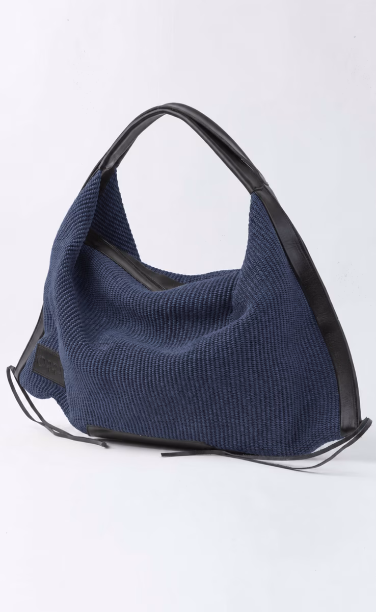 AFETIRIA RAFFIA DARK BLUE