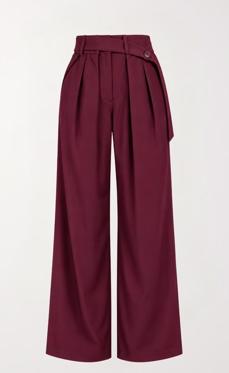 MARTHA PANTS BORDEAUX