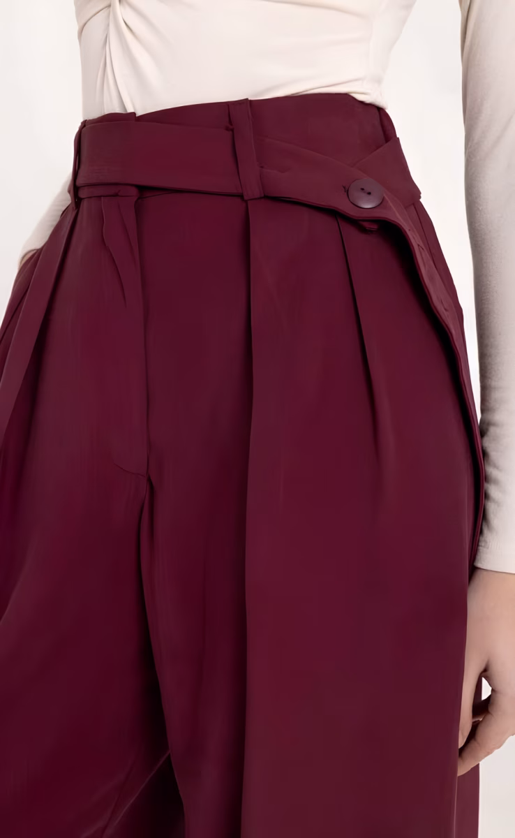 MARTHA PANTS BORDEAUX