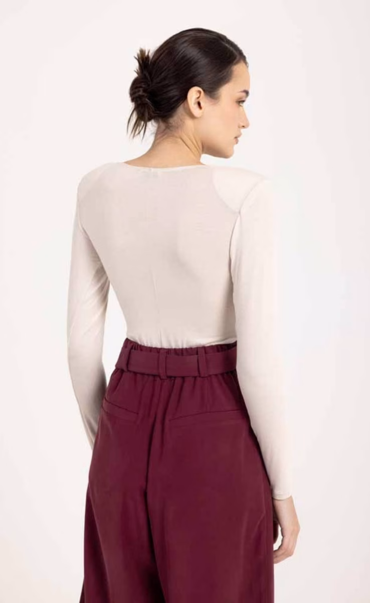 MARTHA PANTS BORDEAUX