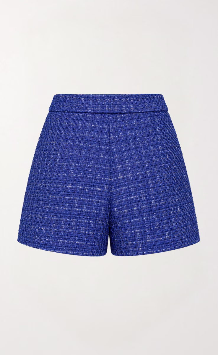SOREL TWEED SKORT MULTI BLUE