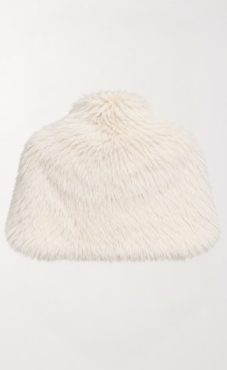FUR CAPELETTE W26296 ECRU