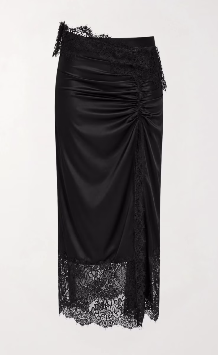 SYLVIA BLACK SKIRT