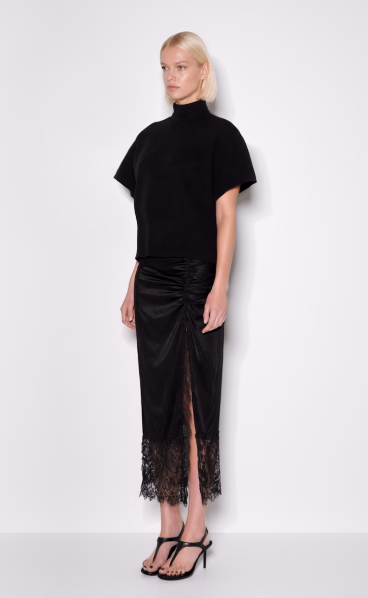 SYLVIA BLACK SKIRT