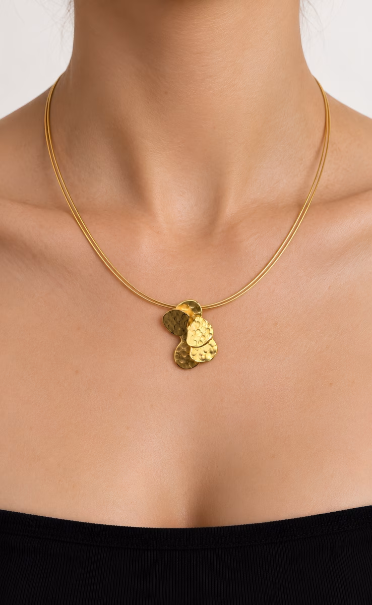 SMALL DISCS NECKLACE