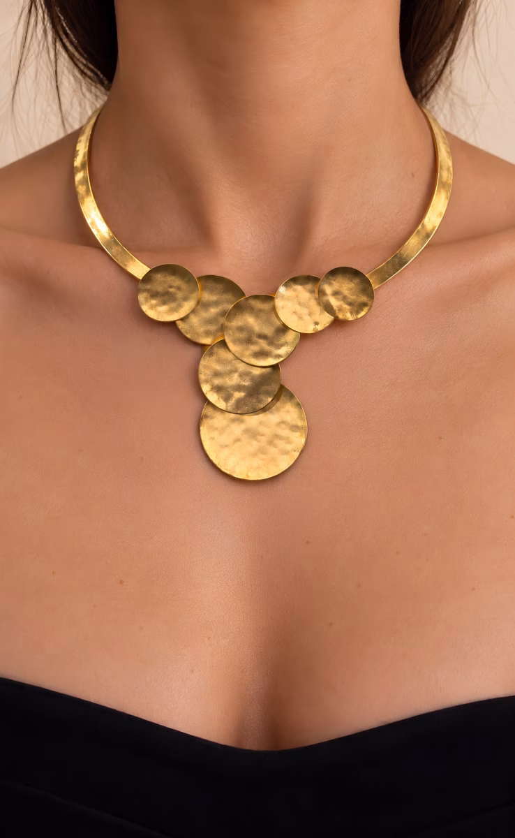 DISCS NECKLACE