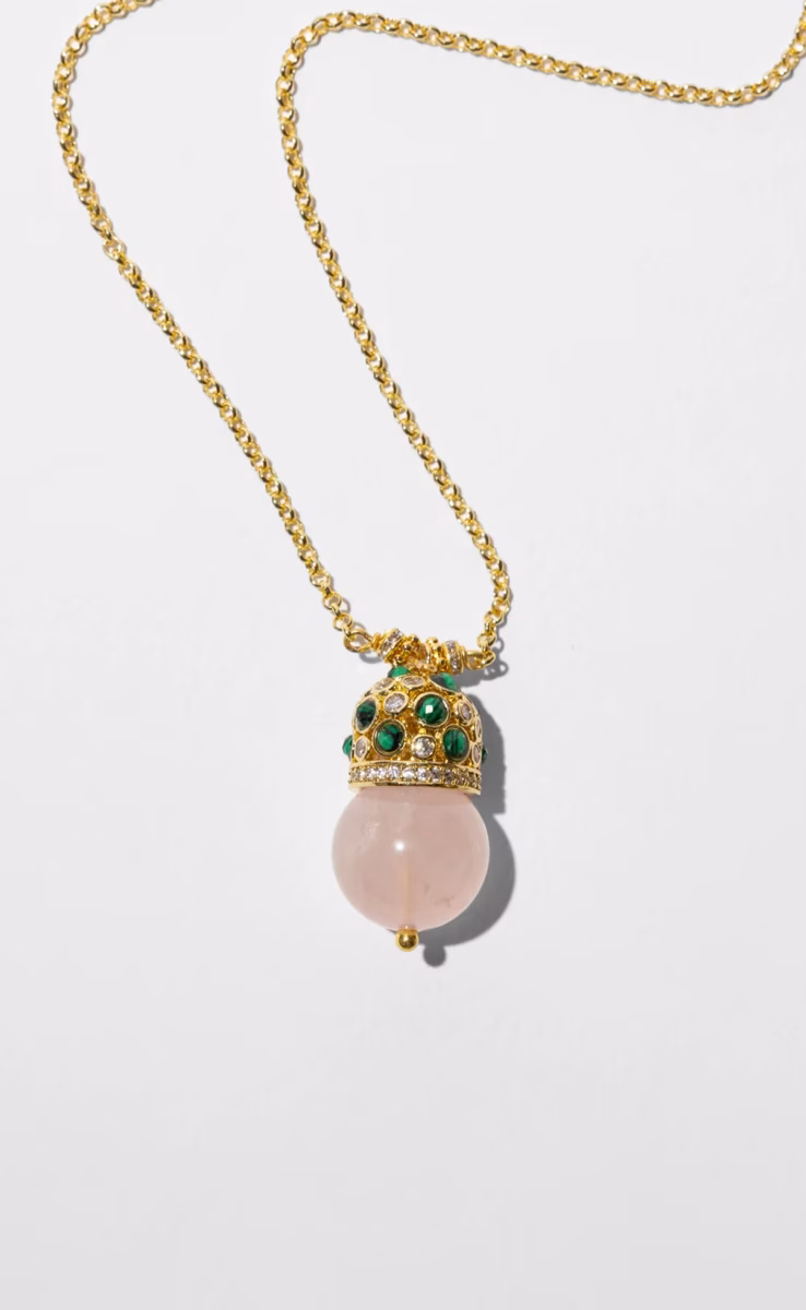 GEMMA BALL PENDANT PINK