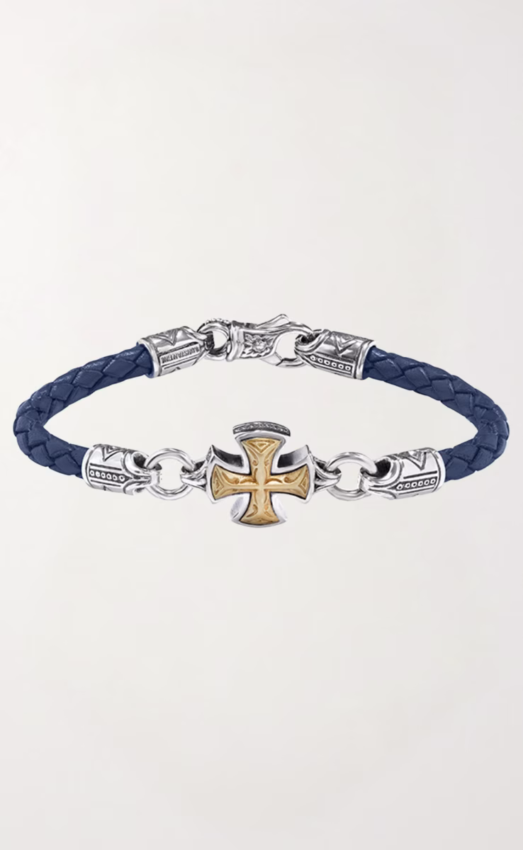 ΒΡΑΧΙΟΛΙ SILVER BRONZE BLUE & GREY