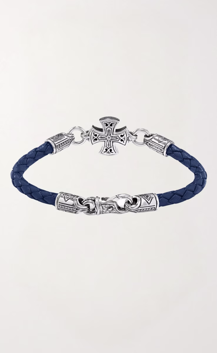 ΒΡΑΧΙΟΛΙ SILVER BRONZE BLUE & GREY