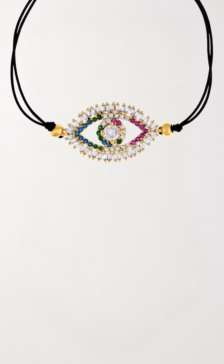 BRACELET MACRAME EVIL EYE