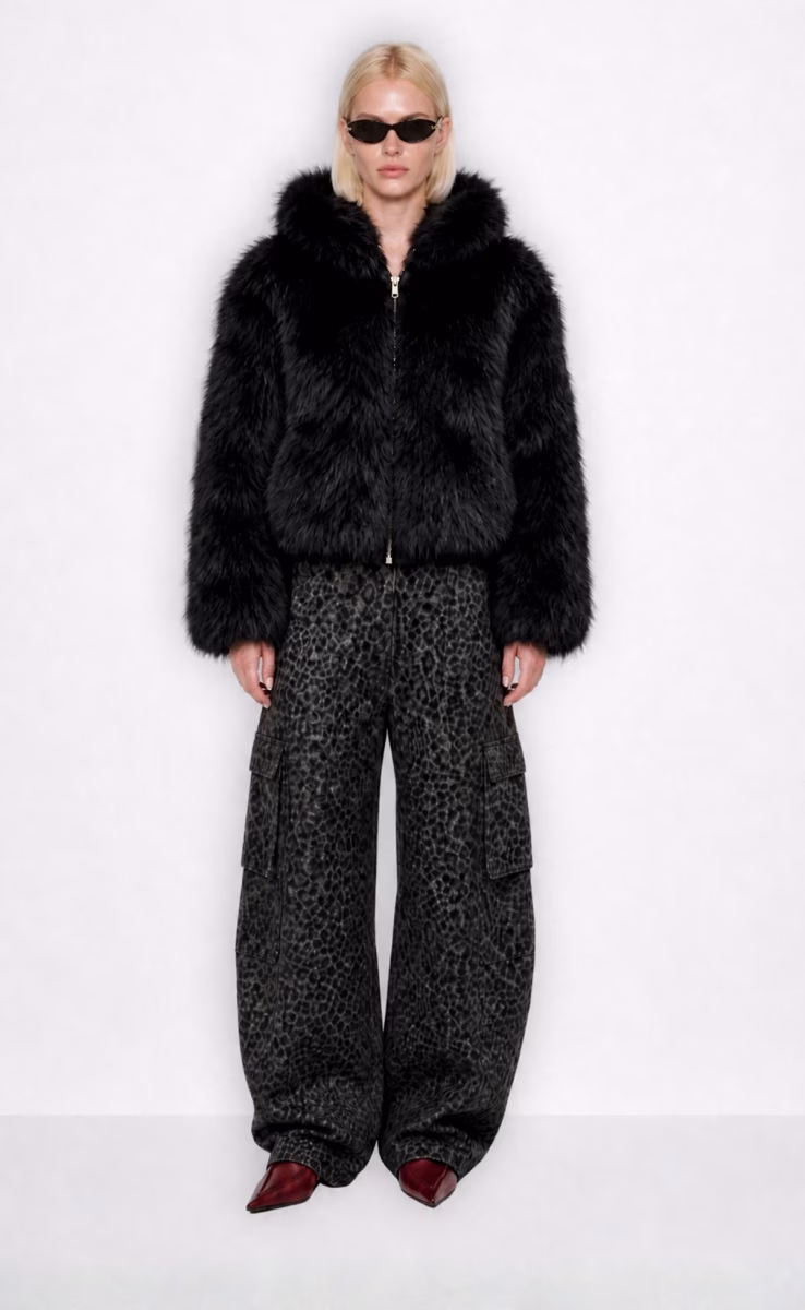 TROUSERS CANYON LEOPARD