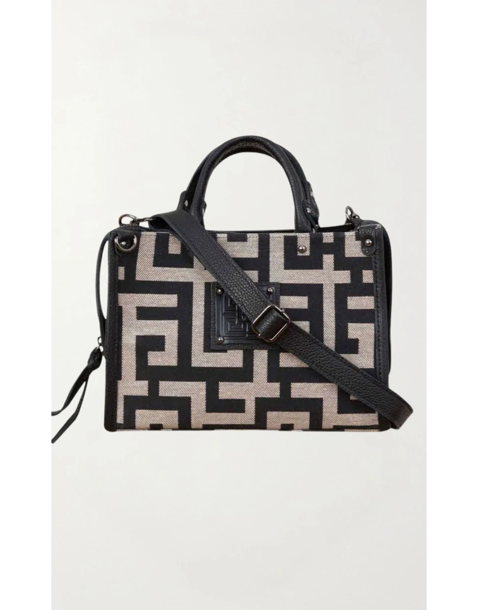 ΜΙΚΡΗ ΤΣΑΝΤΑ THALOS ΜΠΕΖ ΜΑΥΡΗ