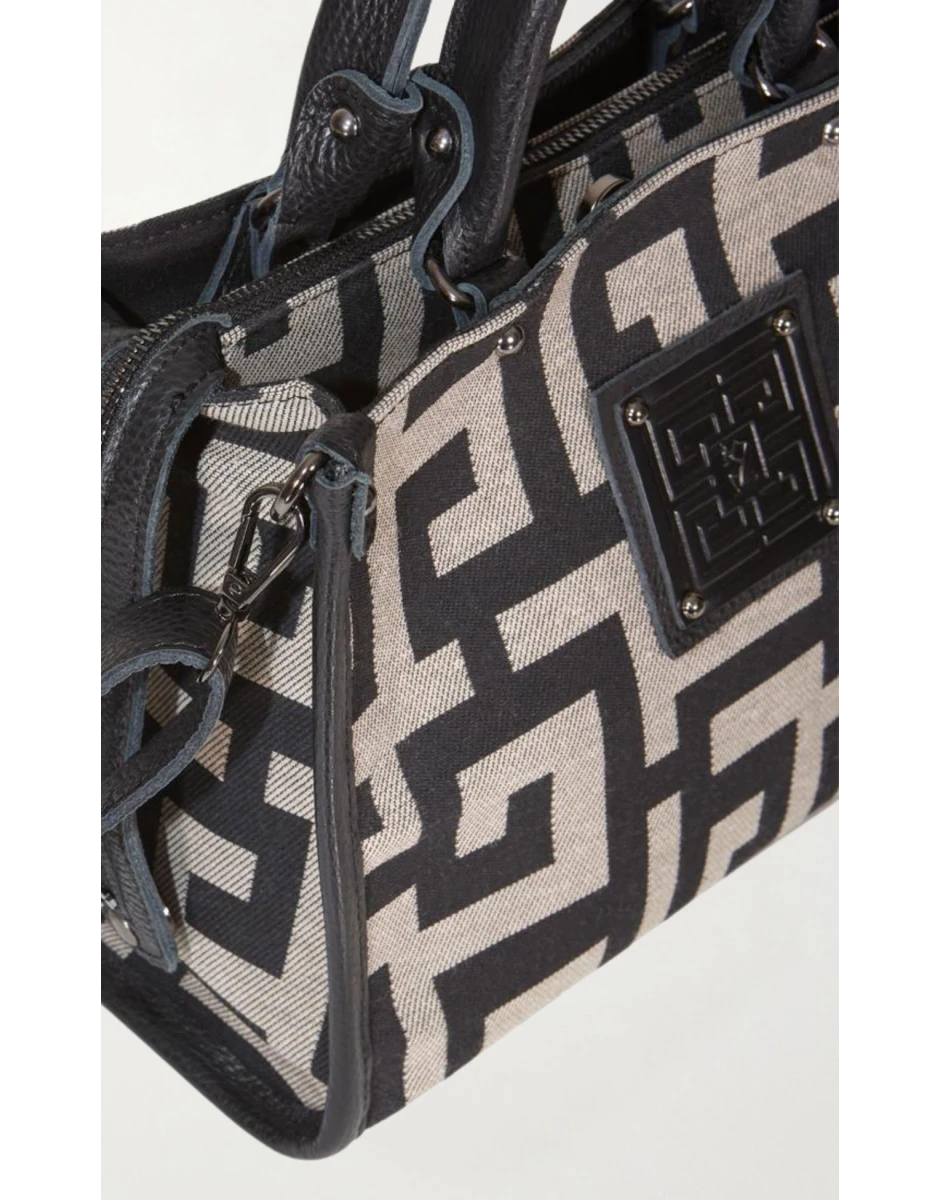 ΜΙΚΡΗ ΤΣΑΝΤΑ THALOS ΜΠΕΖ ΜΑΥΡΗ