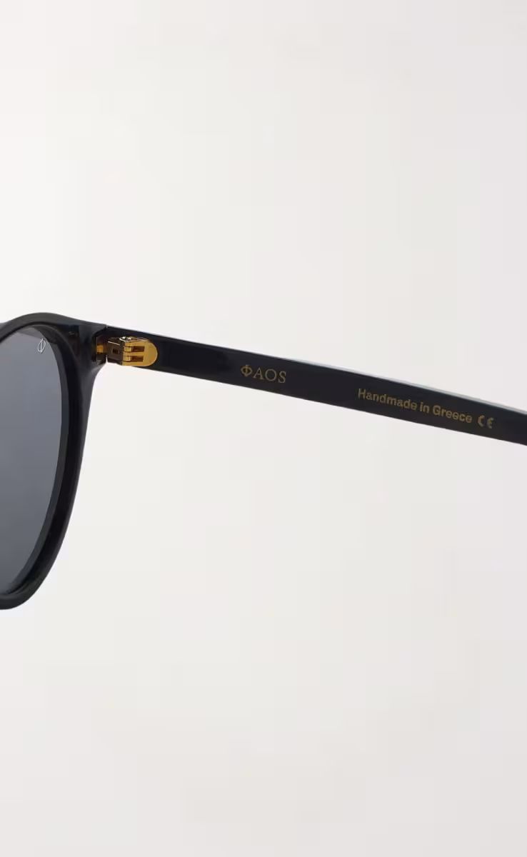 SUNGLASSES EREVOS BLACK SYROS WITH SHADE GREY LENSES