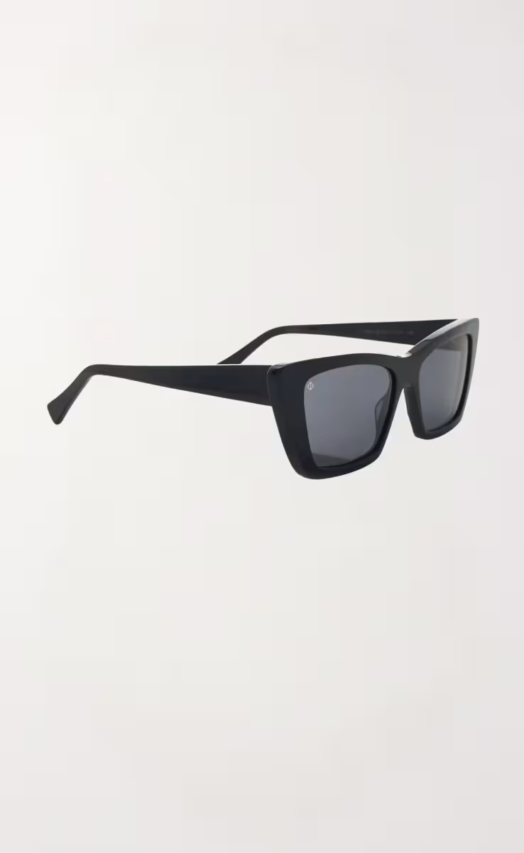 SUNGLASSES EREVOS BLACK CORFU WITH SHADE GREY LENSES