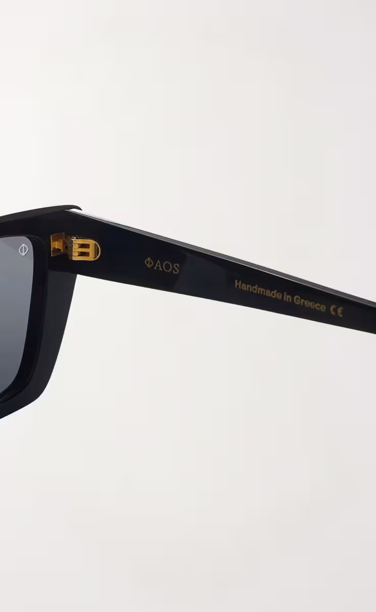 SUNGLASSES EREVOS BLACK CORFU WITH SHADE GREY LENSES