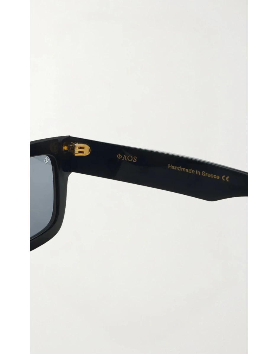 SUNGLASSES EREVOS BLACK CRETE WITH SHADE GREY LENSES