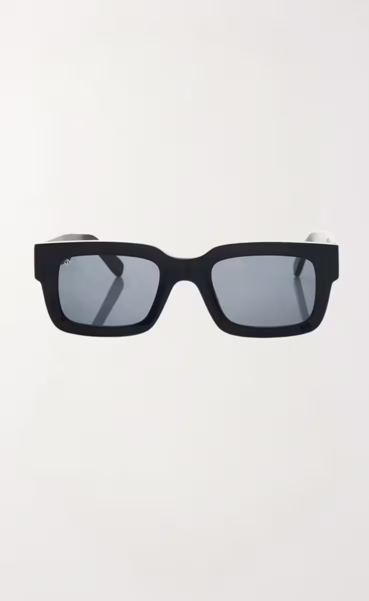 SUNGLASSES EREVOS BLACK CRETE WITH SHADE GREY LENSES